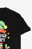 Christmas Elf "College Smart" T-Shirt (2020s)