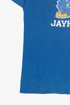 Vintage "Kansas Jayhawks" University of Kansas Mascot T-Shirt (1980s)