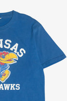 Vintage "Kansas Jayhawks" University of Kansas Mascot T-Shirt (1980s)