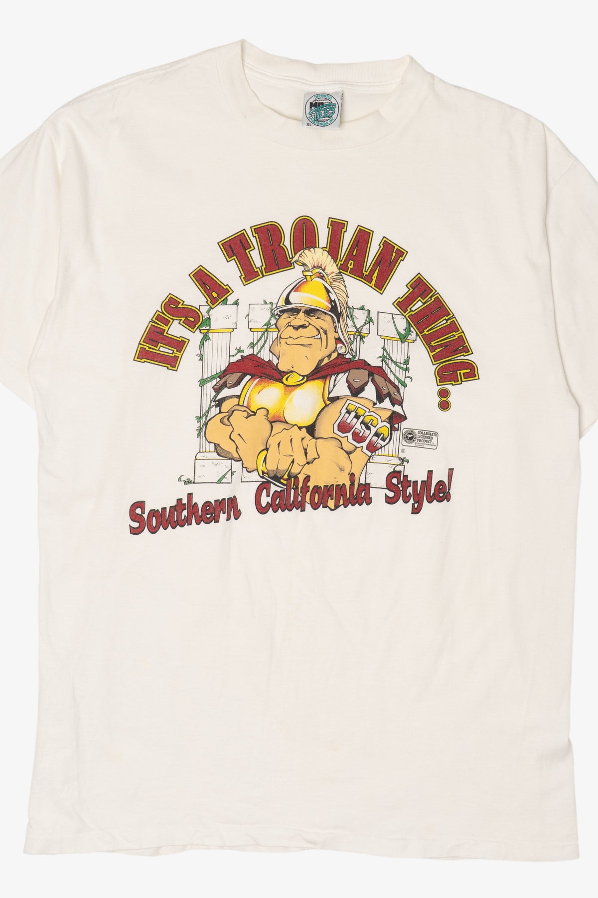 Vintage "It's A Trojan Thing" USC Single Stitch T-Shirt (1990s)