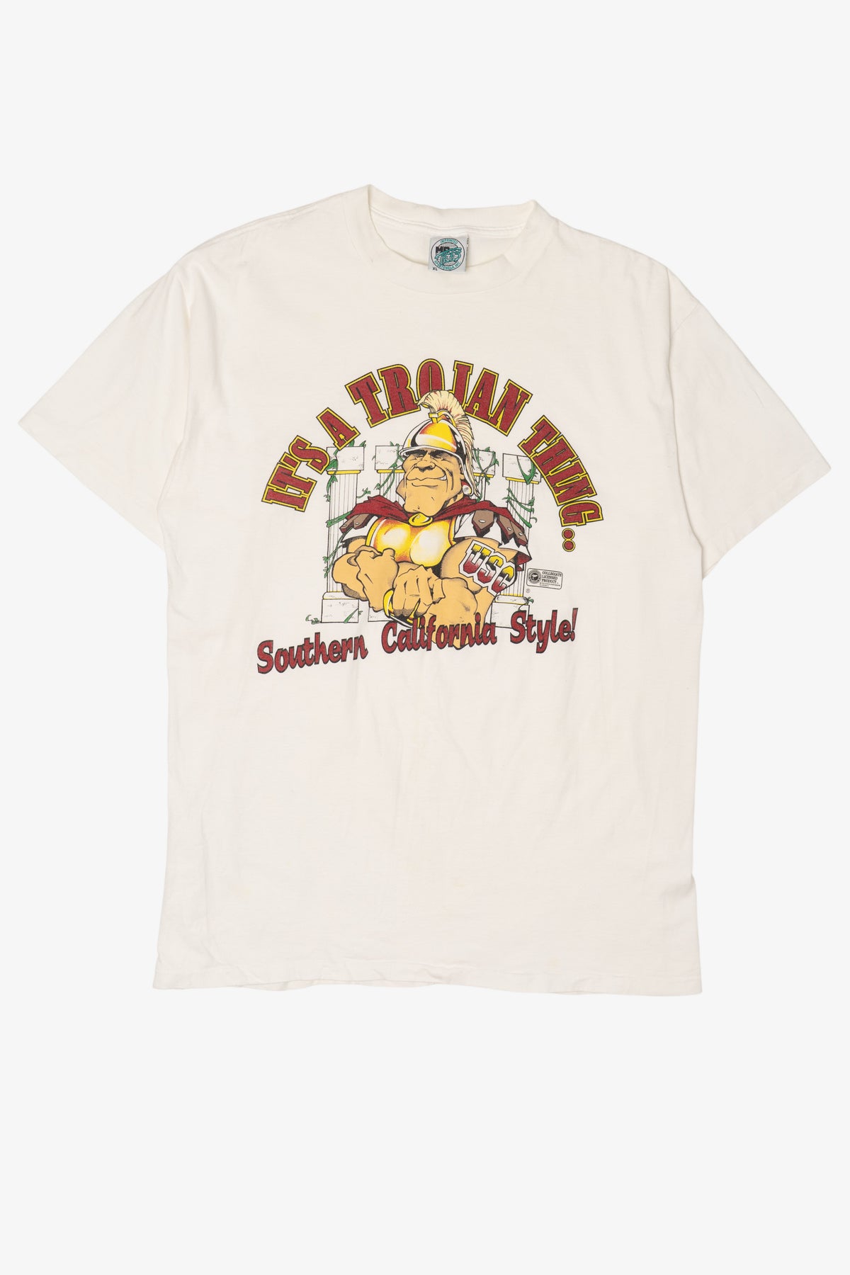 Vintage "It's A Trojan Thing" USC Single Stitch T-Shirt (1990s)