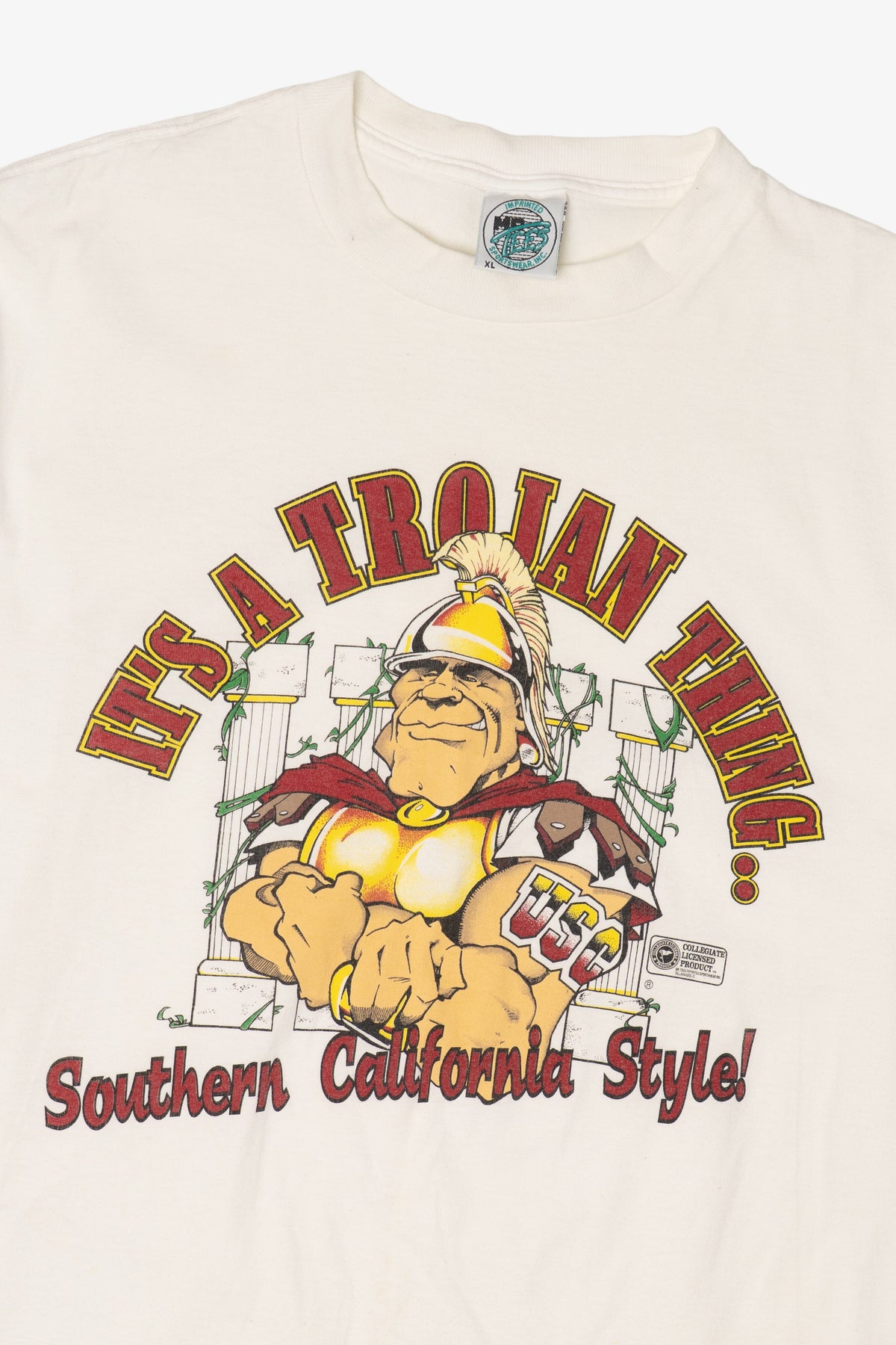 Vintage "It's A Trojan Thing" USC Single Stitch T-Shirt (1990s)