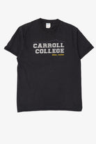 Black Carroll College Helena, Montana T-Shirt (2010s)