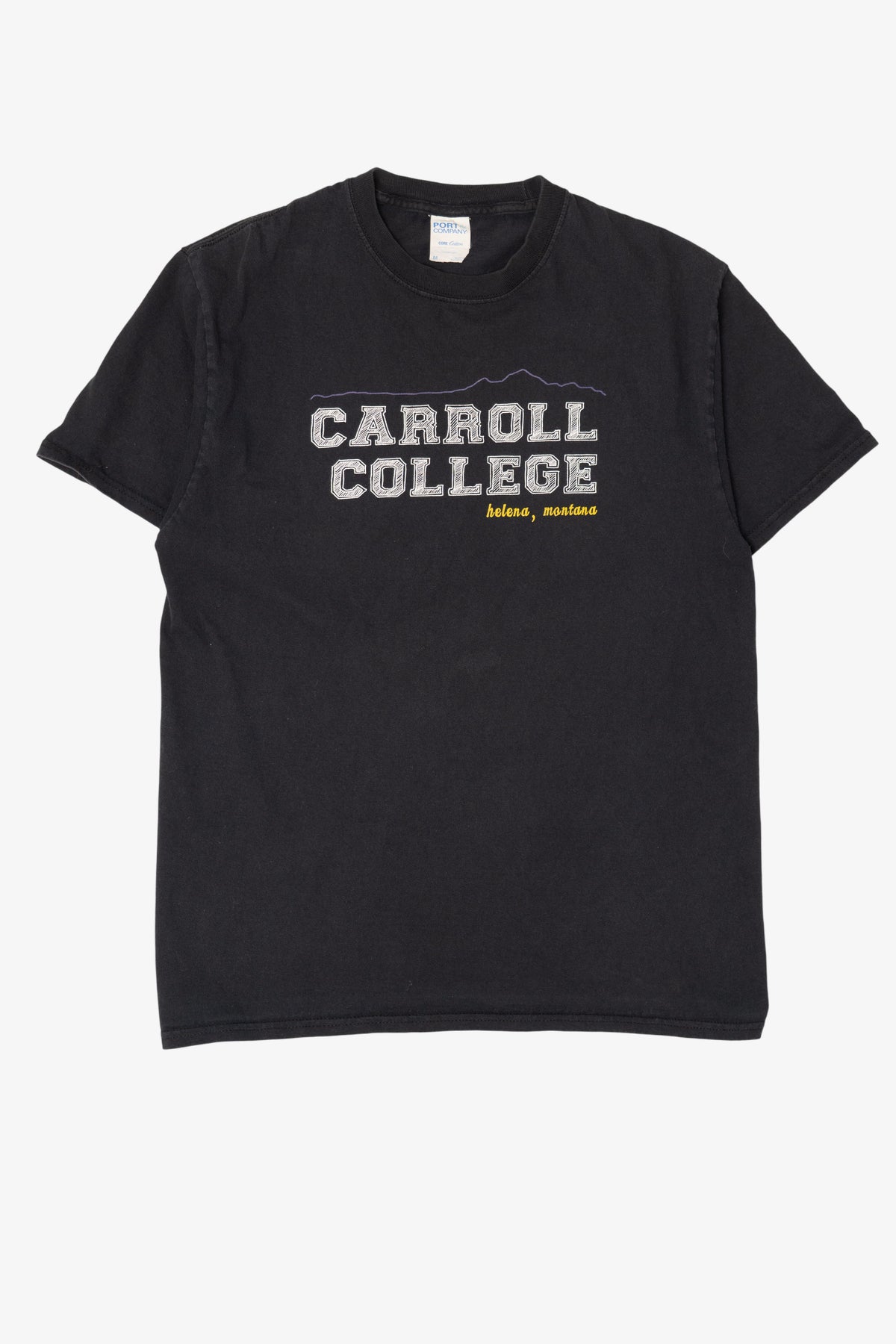 Black Carroll College Helena, Montana T-Shirt (2010s)