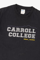 Black Carroll College Helena, Montana T-Shirt (2010s)