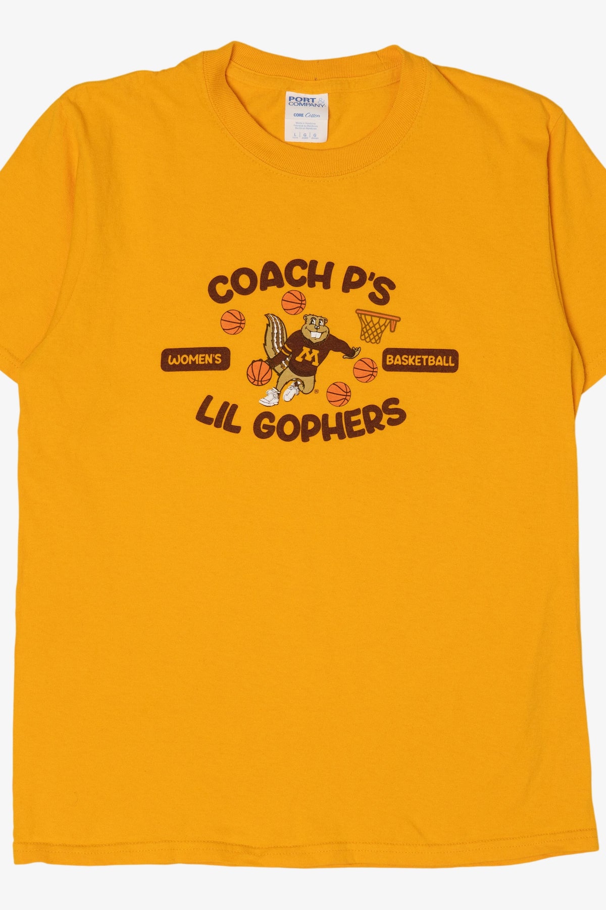 Women's Basketball "Coach P's Little Gophers" T-Shirt (2010s)