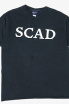Vintage Navy Blue Savannah College Of Art And Design SCAD T-Shirt (2000s)