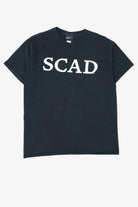 Vintage Navy Blue Savannah College Of Art And Design SCAD T-Shirt (2000s)