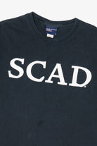 Vintage Navy Blue Savannah College Of Art And Design SCAD T-Shirt (2000s)
