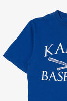 Blue Adidas Kansas Baseball T-Shirt (2010s)