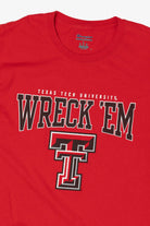 Red Texas Tech University "Wreck 'Em" T-Shirt (2010s)