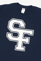 Navy Blue San Francis Area Schools T-Shirt (2010s)