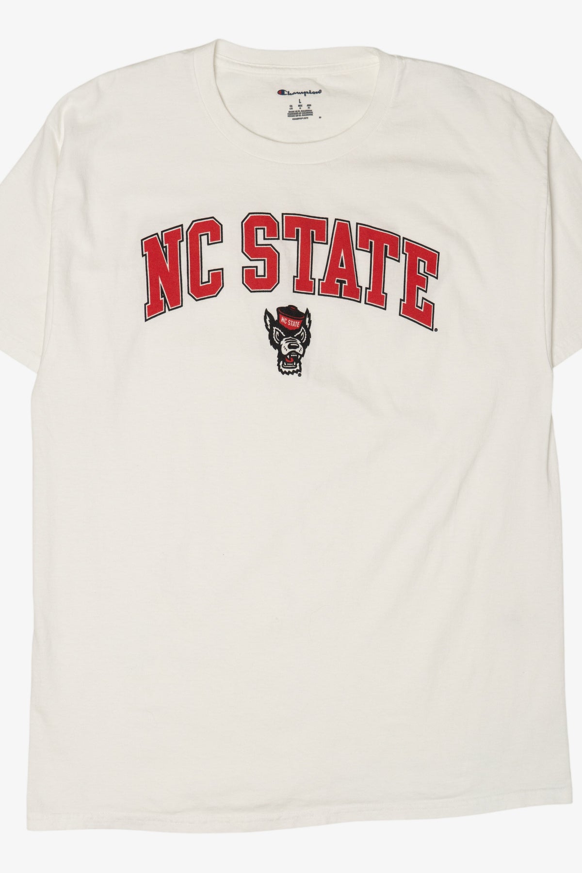 White North Carolina State T-Shirt (2010s)