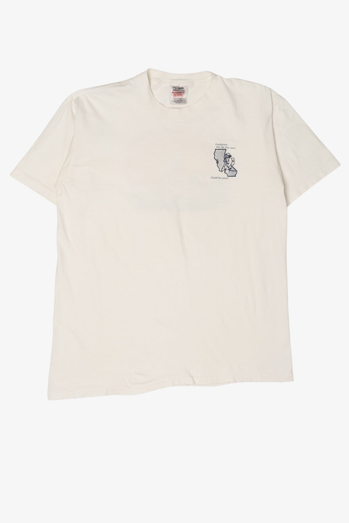 Vintage Allan Hancock College Fire Academy T-Shirt (1990s)