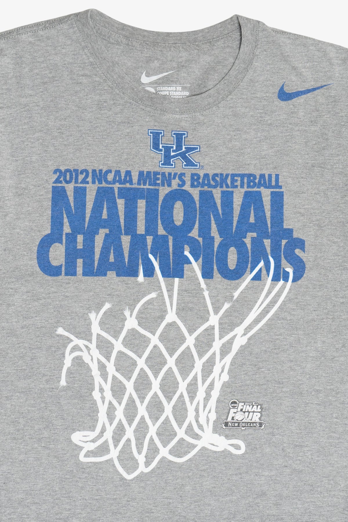 Nike University of Kentucky 2012 NCAA Men's Basketball National Champions T-Shirt (2010s)