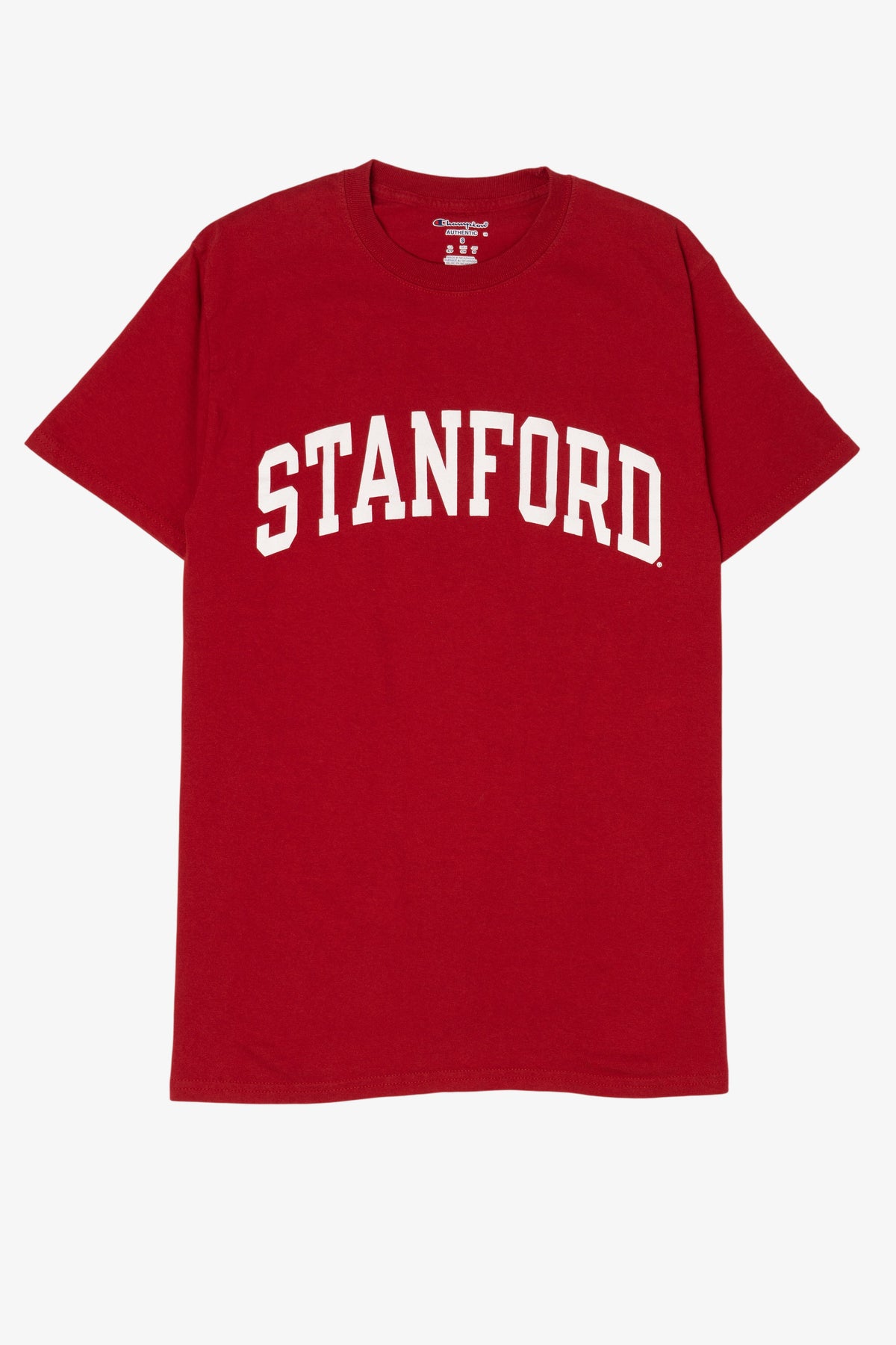 Red Stanford University Champion T-Shirt (2010s)