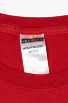 Vintage Florida Southern College Red Jerzees T-Shirt (1990s)