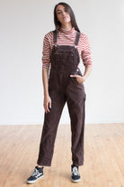 Brown Corduroy Overalls