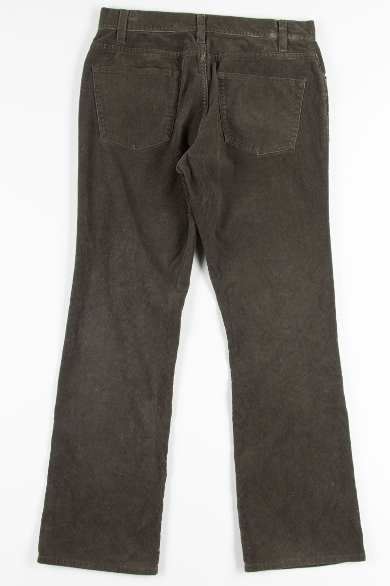 Olive Corduroy Pants 3