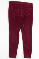 Burgundy Corduroy Pants
