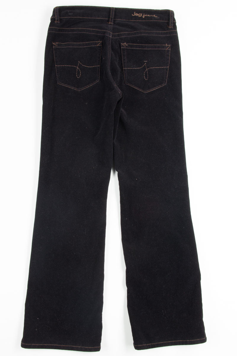 Black Velvet Jeans