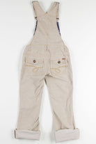 Tan Flare Corduroy Overalls