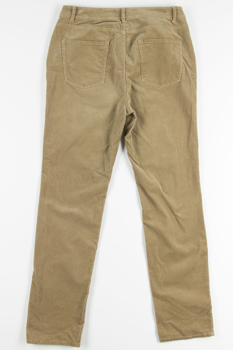 Tan Corduroy Pants 8
