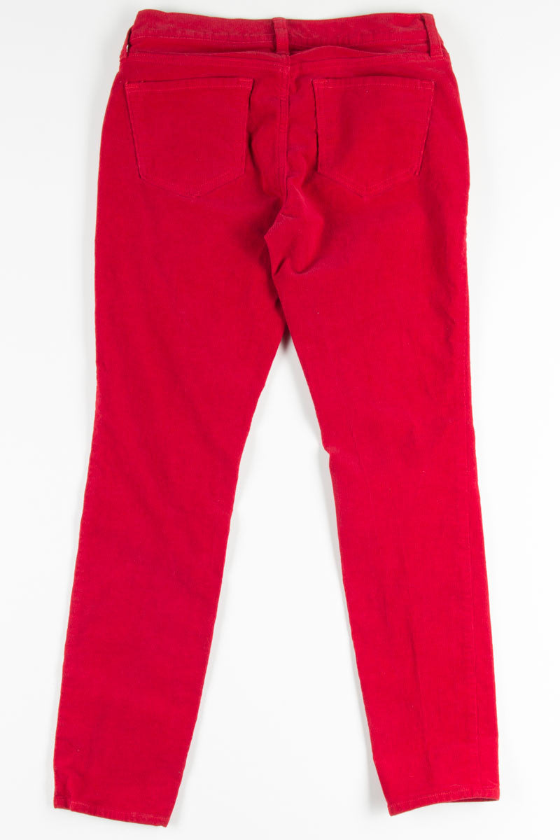 Red Corduroy Pants 2