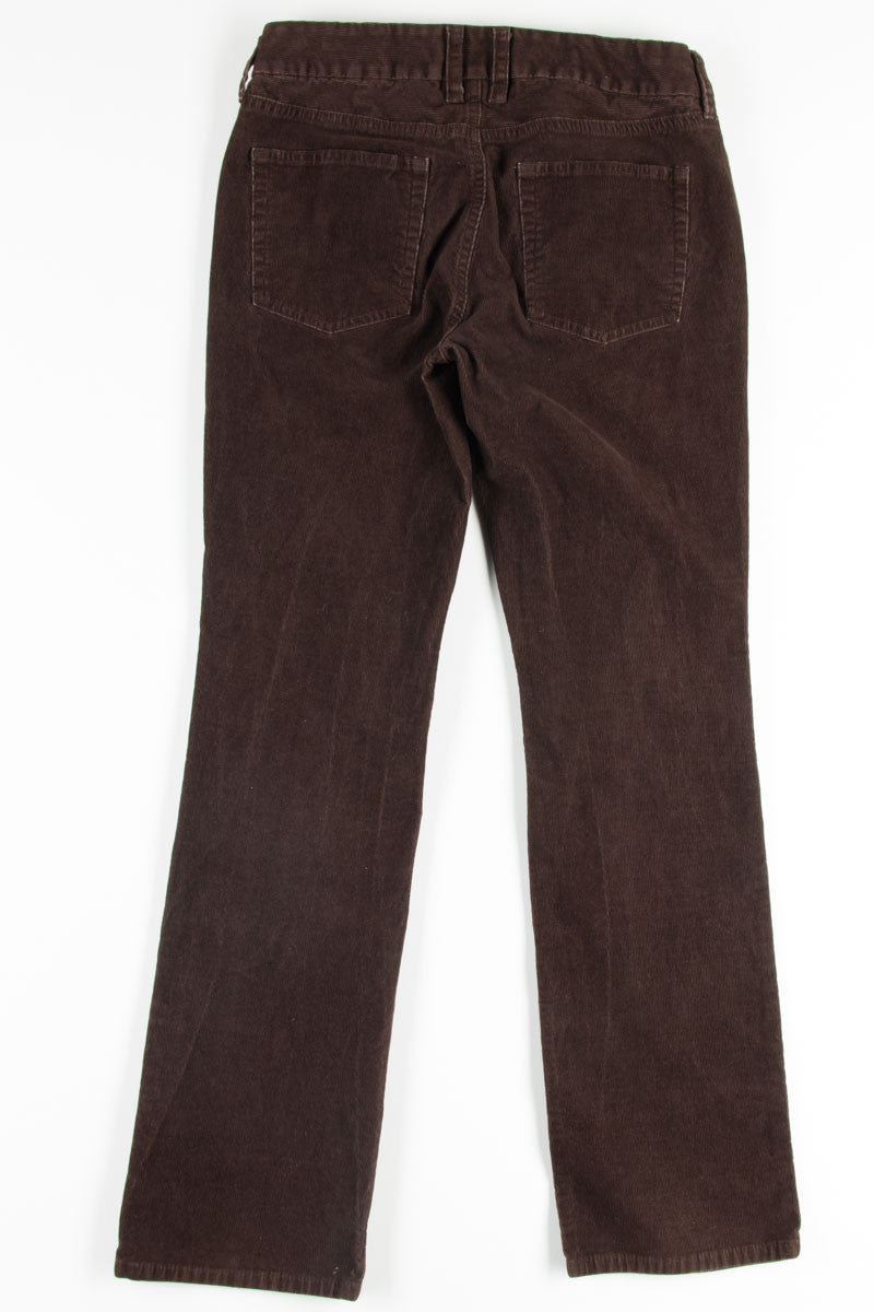 Brown J. Crew Corduroy Pants