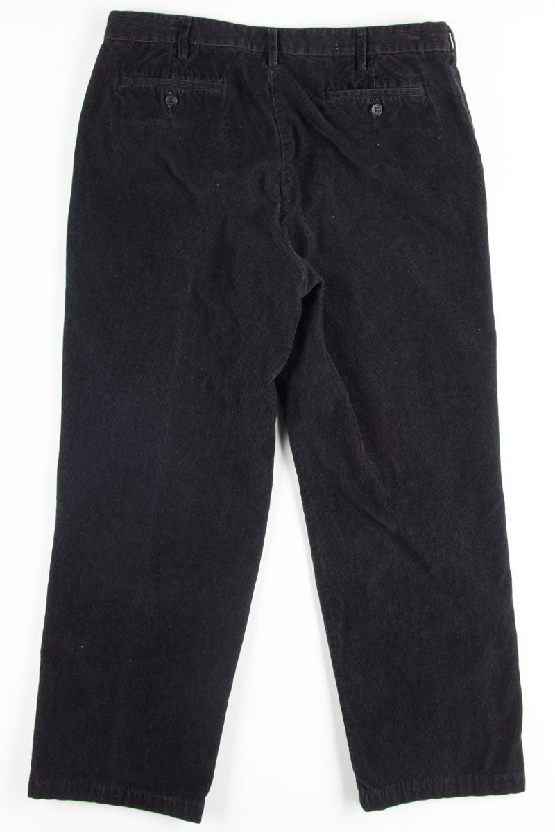 Black Dockers Corduroy Pants 3