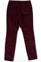 Burgundy Corduroy Pants 4