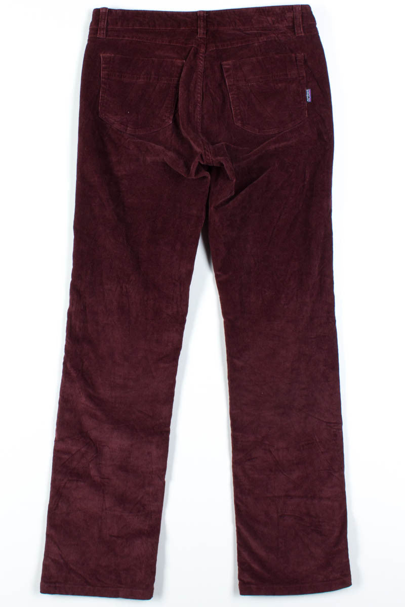 Burgundy Patagonia Corduroy Pants