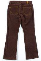 Brown & Orange Corduroy Pants
