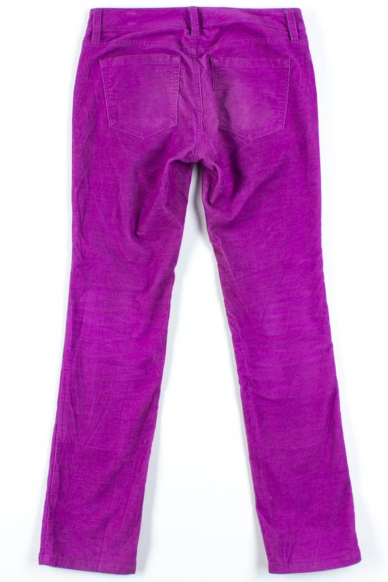 Purple Ann Taylor Corduroy Pants