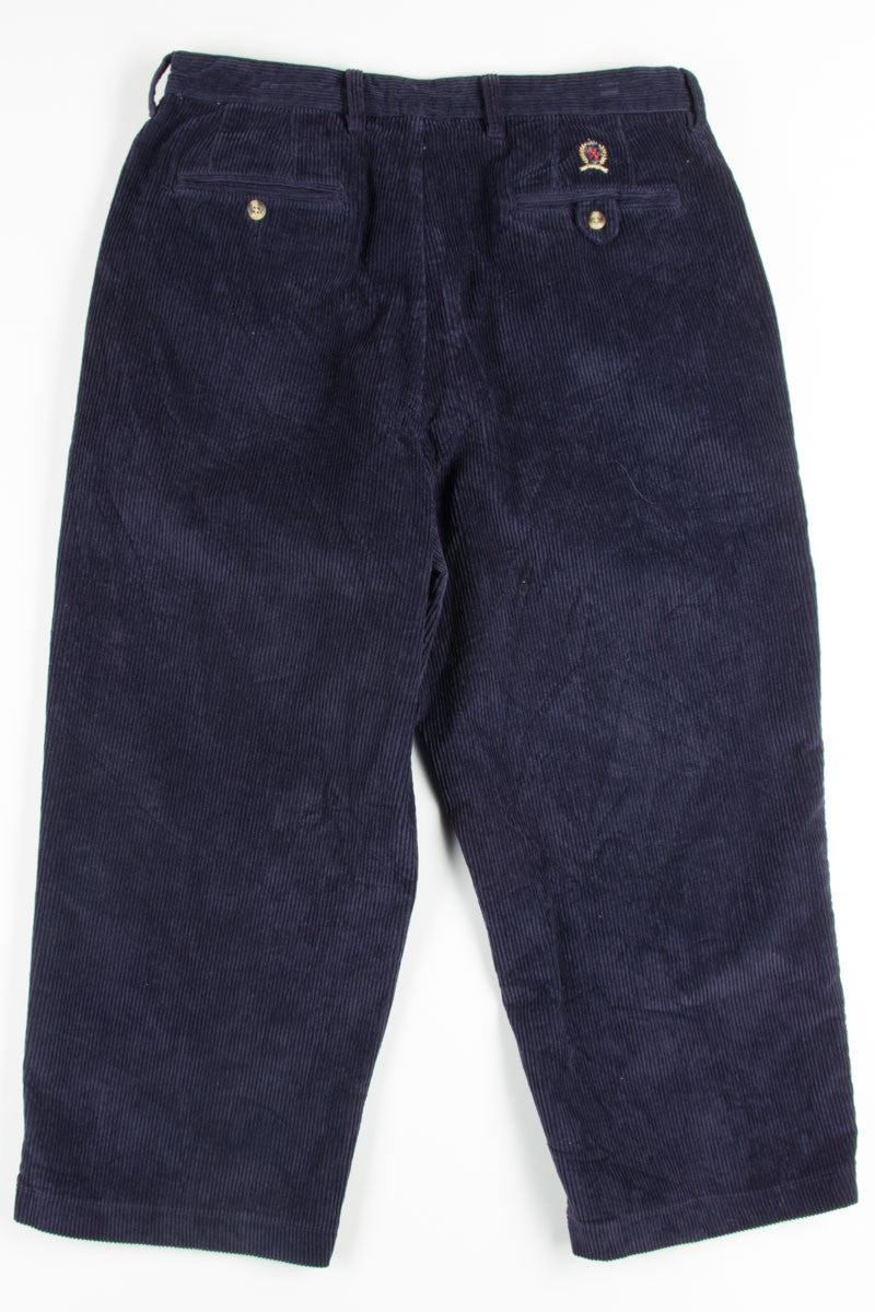 Blue Tommy Hilfiger Corduroy Pants