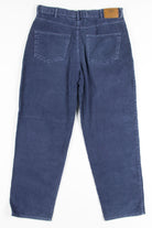 90s Blue Corduroy Pants
