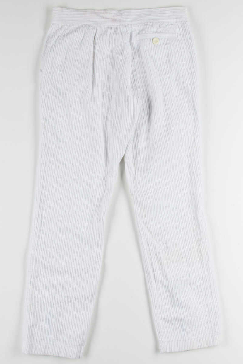 White Corduroy Pants