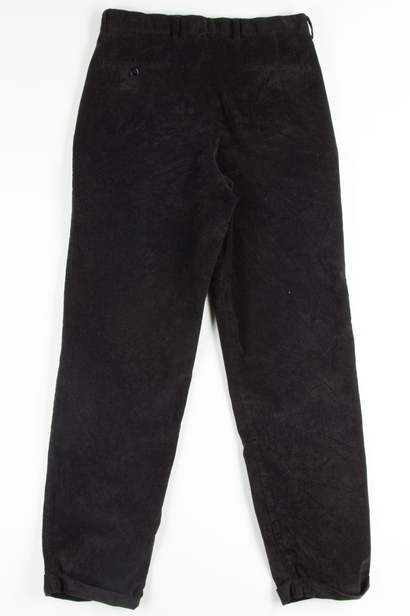 Black Dockers Corduroy Pants 4