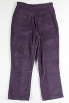 High Rise Purple Corduroy Pants (sz. 12)