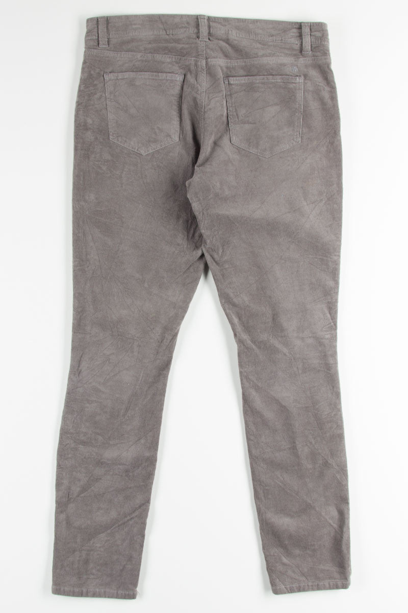 Grey Tommy Hilfiger Corduroy Skinny Jeans (sz. 10)