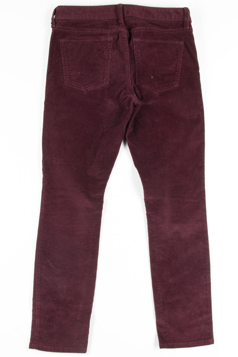 Plum Banana Republic Corduroy Pants