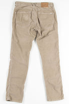 Beige Vans Corduroy Pants