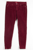 Burgundy Corduroy Pants
