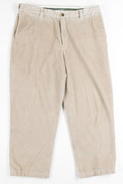 Beige L.L. Bean Corduroy Pants
