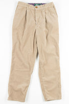 Beige Corduroy Pants 4