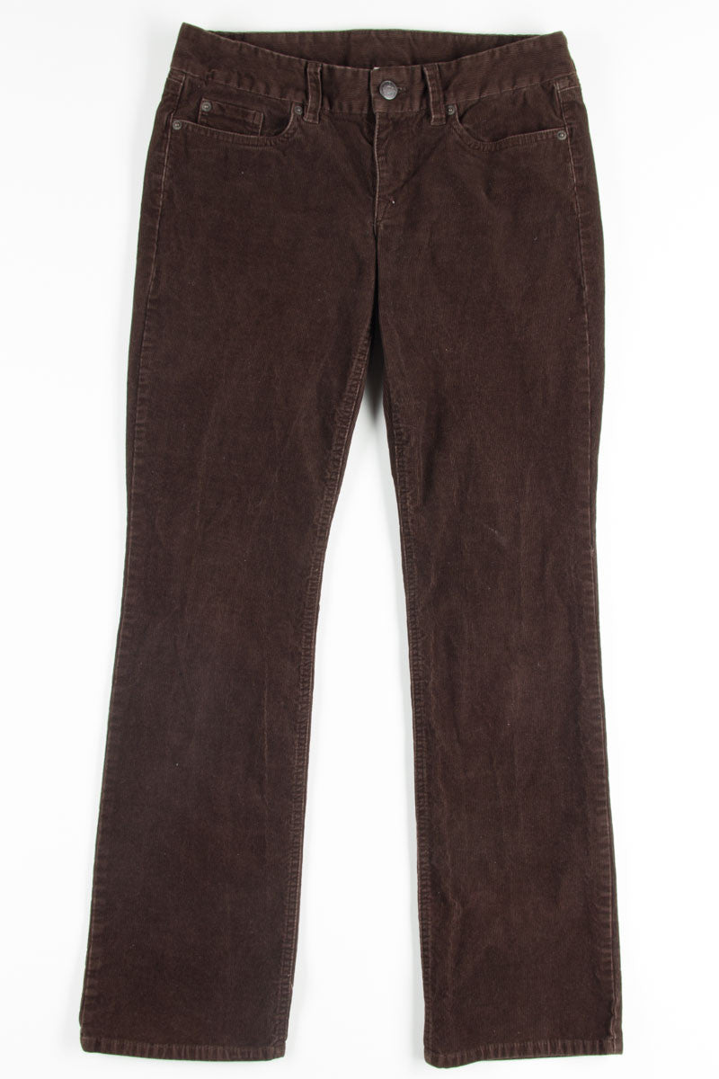 Brown J. Crew Corduroy Pants