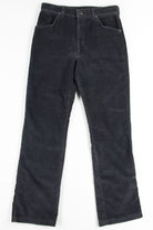 Black Lee Corduroy Pants 1