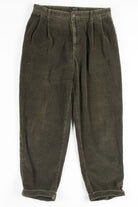 Olive Corduroy Pants 2