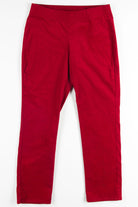 Red Corduroy Leggings
