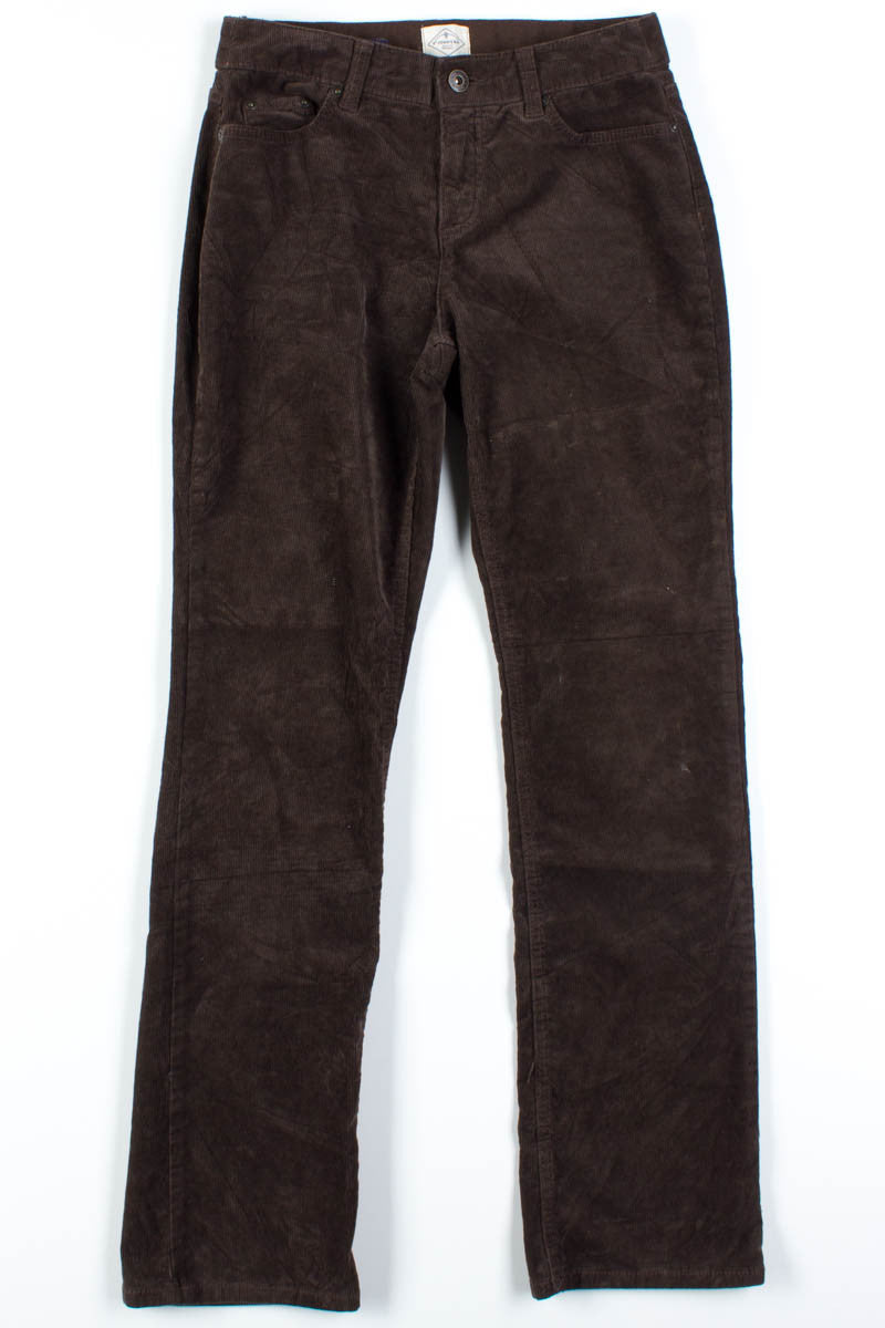 Brown St. John's Bay Corduroy Pants